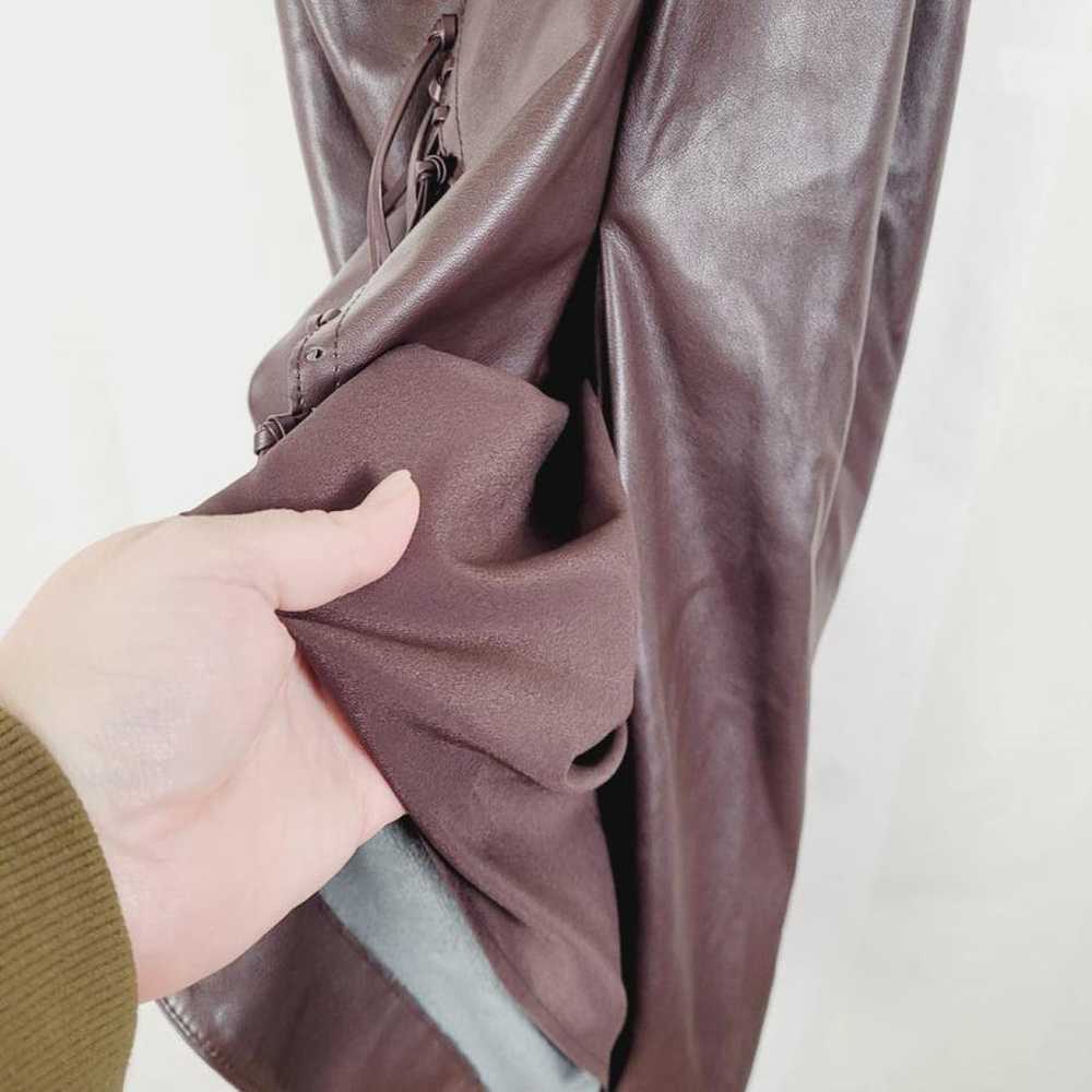 Jonathan Simkhai Vegan leather mid-length dress - image 10