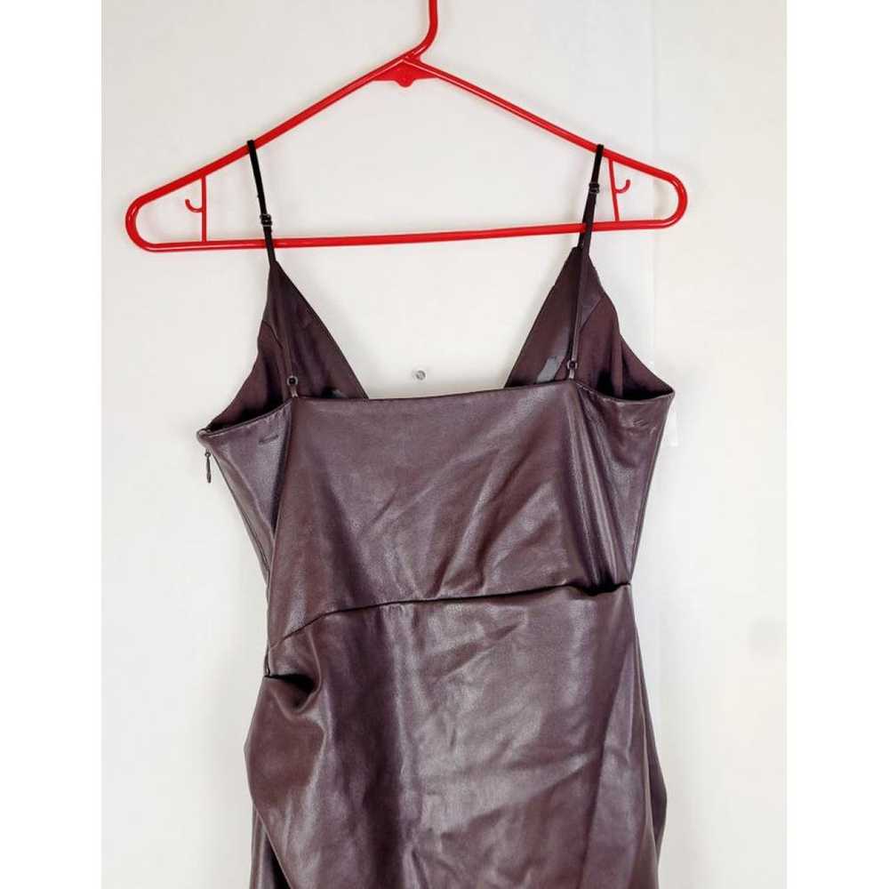 Jonathan Simkhai Vegan leather mid-length dress - image 11