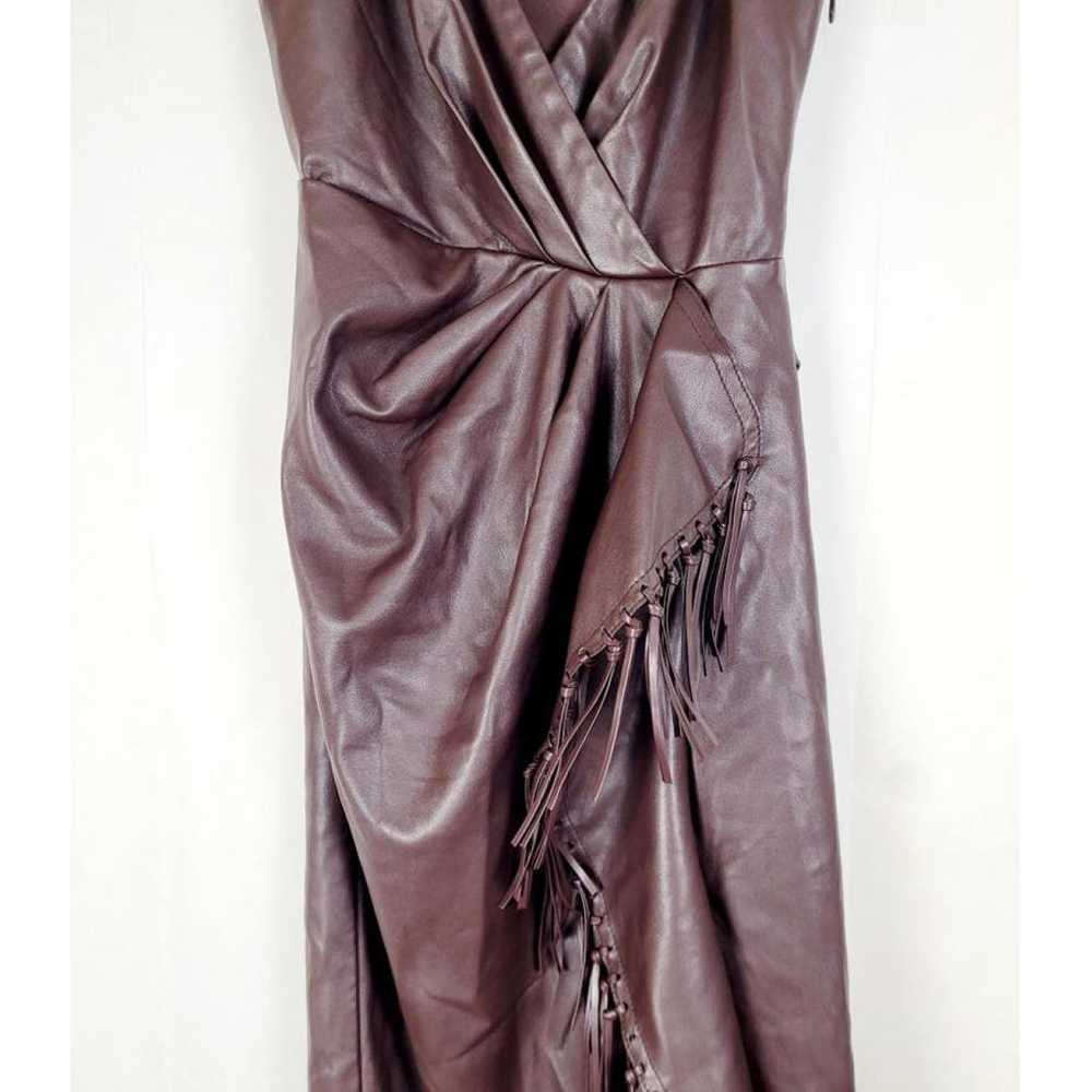 Jonathan Simkhai Vegan leather mid-length dress - image 6