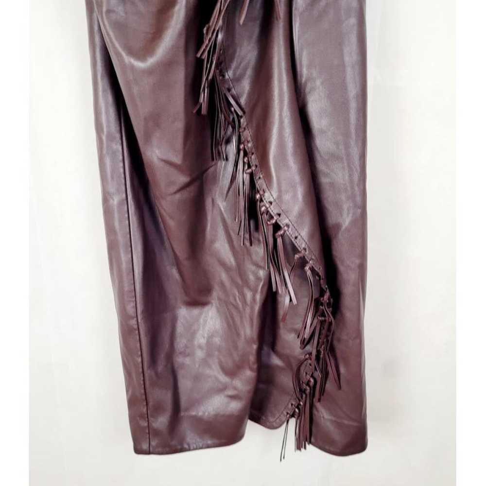 Jonathan Simkhai Vegan leather mid-length dress - image 7
