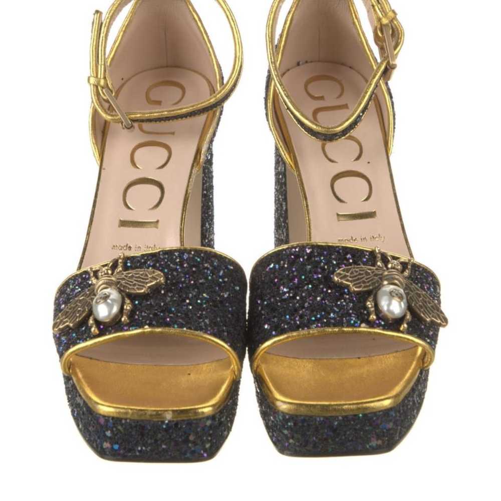 Gucci Glitter heels - image 2