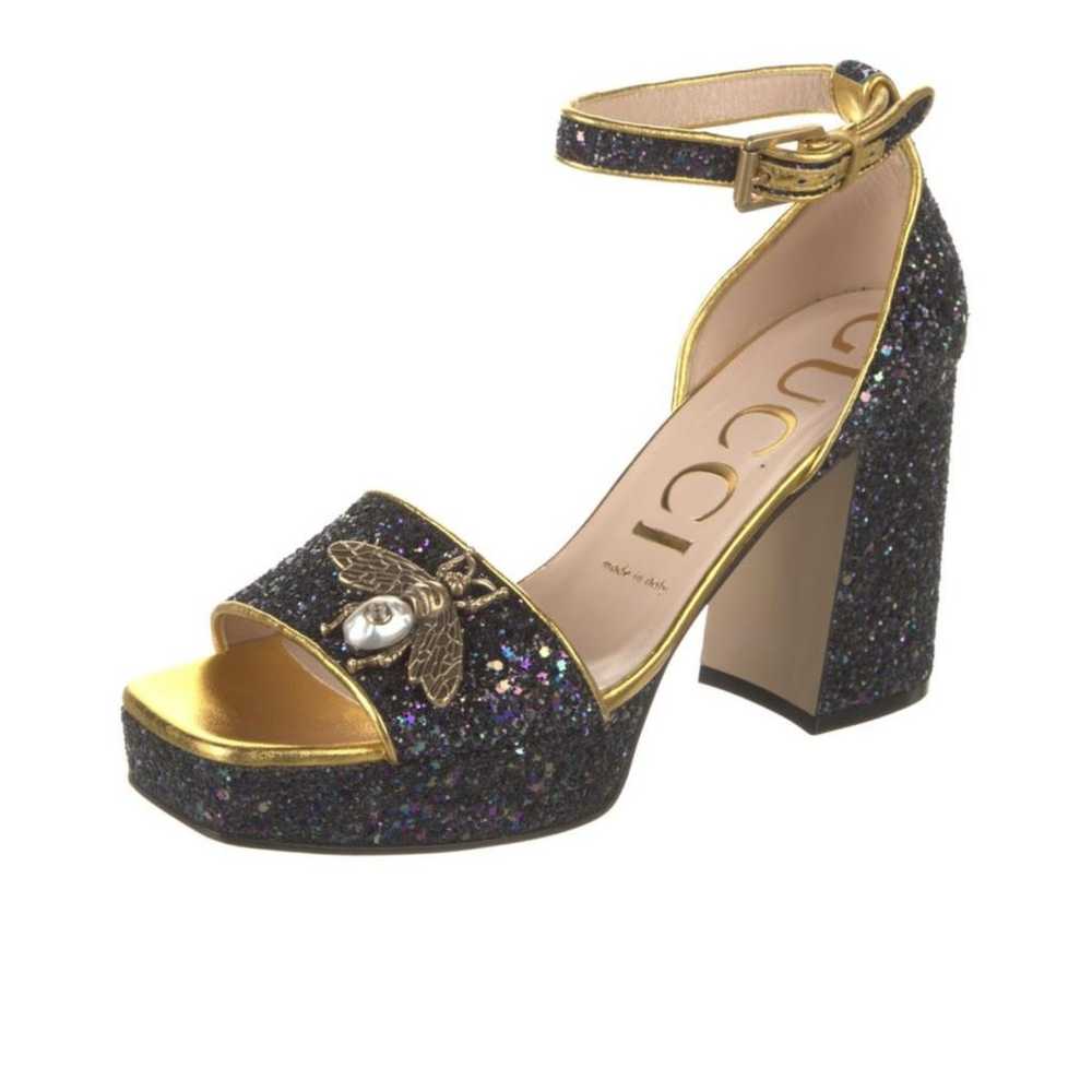 Gucci Glitter heels - image 3