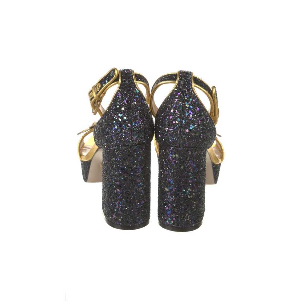 Gucci Glitter heels - image 6