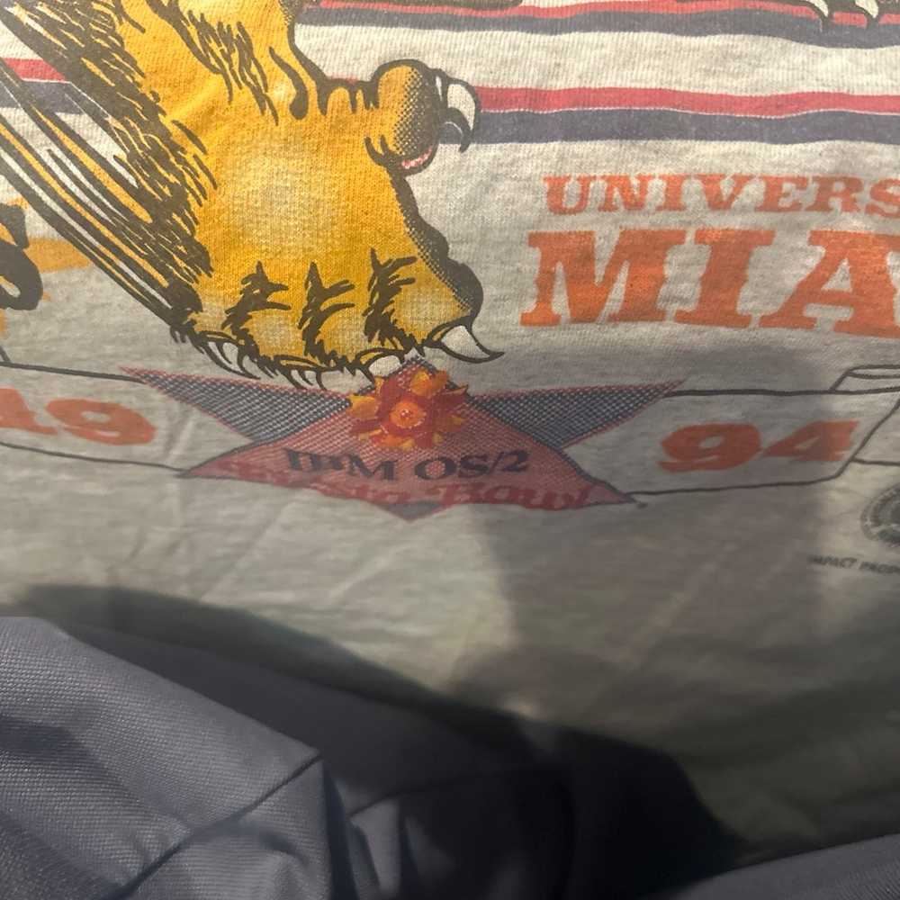 T-shirtArizona Wildcats vs Miami Fiesta Bowl - image 2