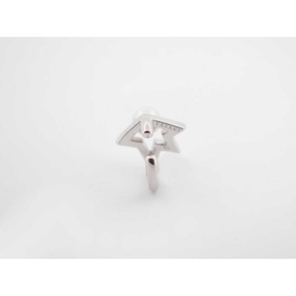 Tasaki Silver earrings - image 4