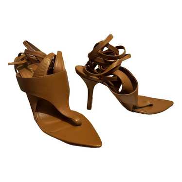 Gia Couture Leather sandal