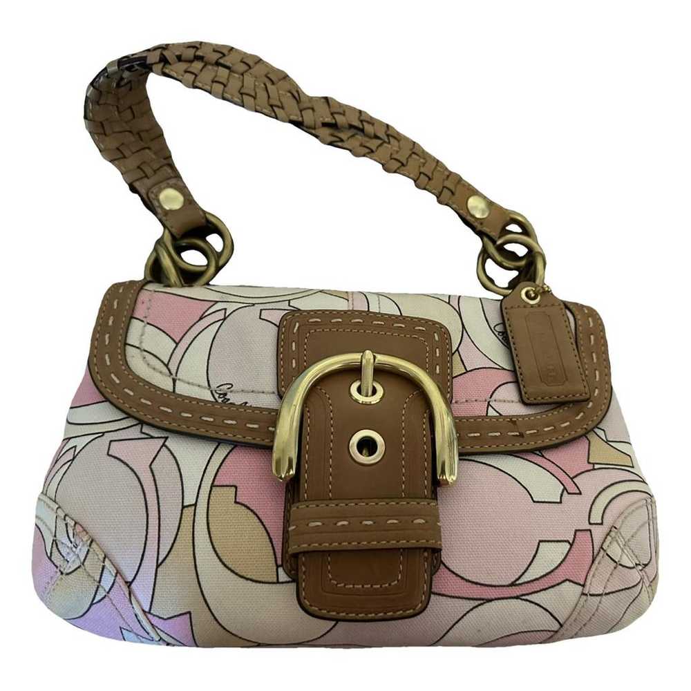 Coach Signature Sufflette leather handbag - image 1