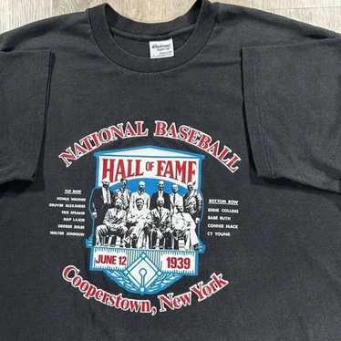 Vintage Major League Baseball Hall of Fame T-Shir… - image 1