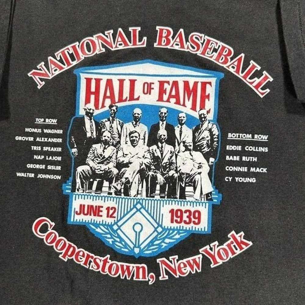 Vintage Major League Baseball Hall of Fame T-Shir… - image 3