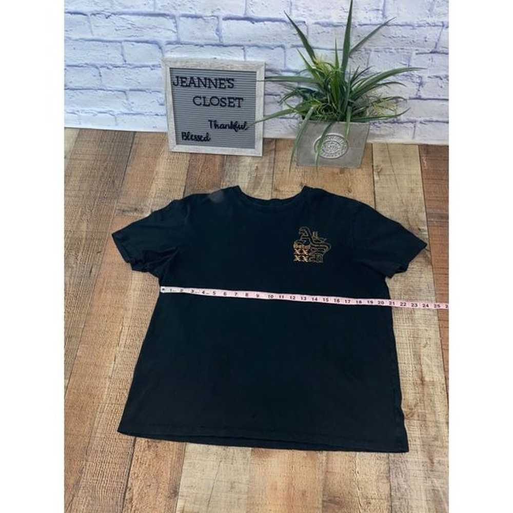 All saints black embroidered tshirt  Size small - image 6