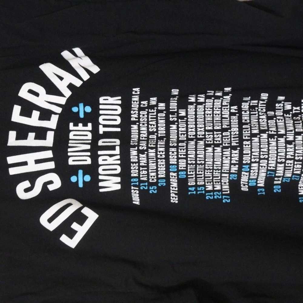 Ed Sheeran Divide World Tour Shirt XL - image 4