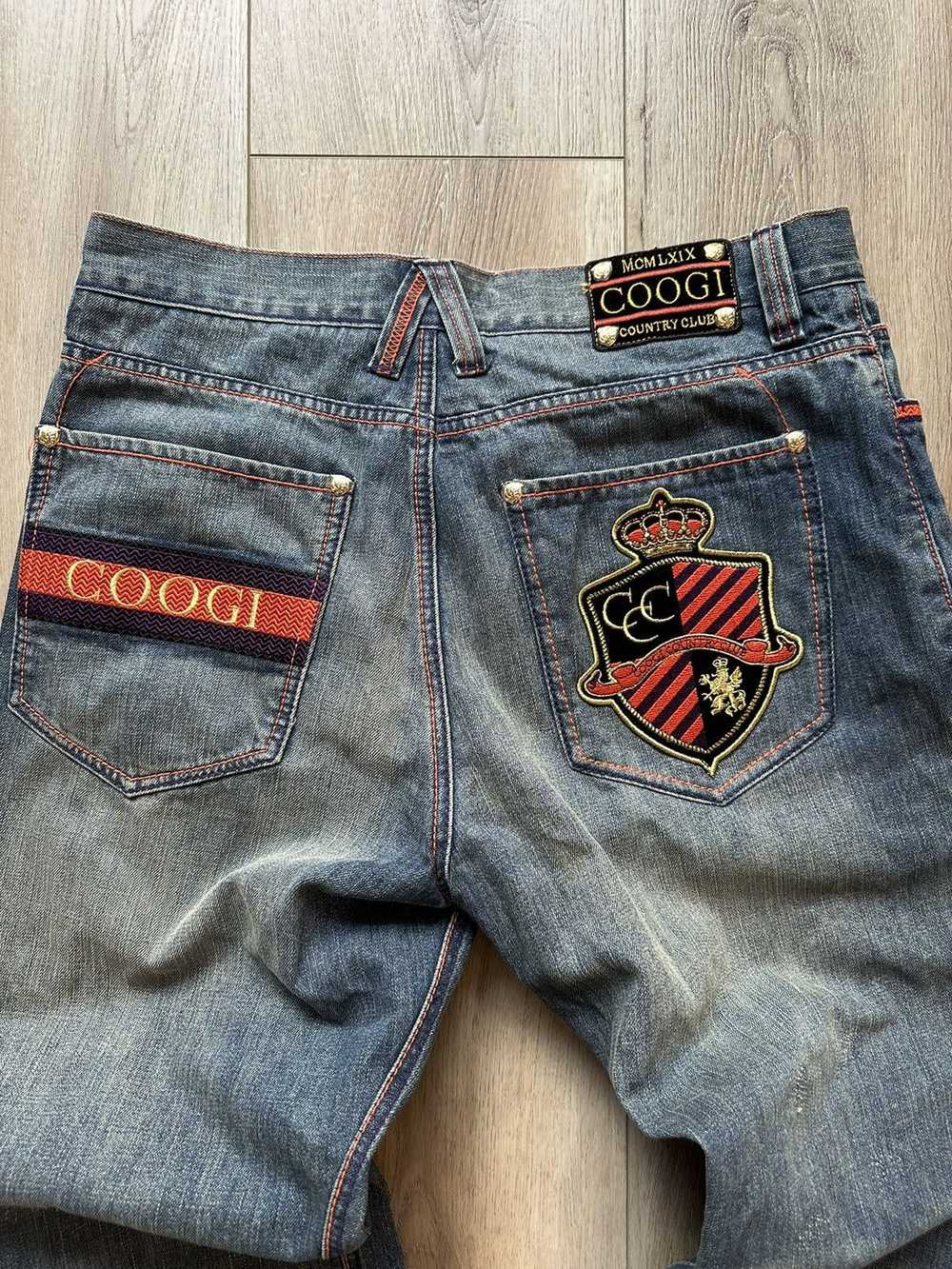 Coogi × Jnco × Vintage Coogi jeans embroidered je… - image 2