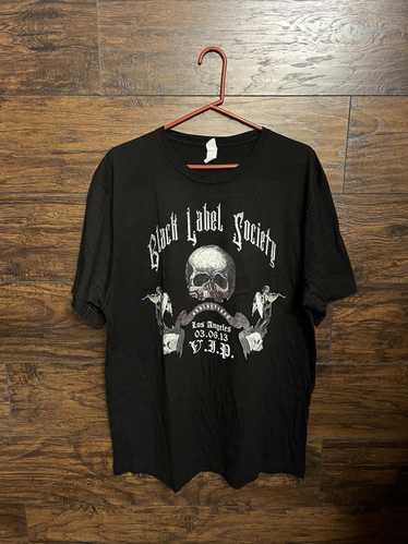 Designer Black Label Society 2013 LA Tour T-shirt 