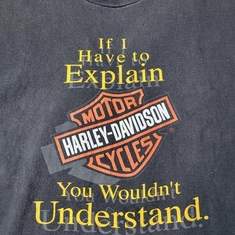 Harley Davidson Vintage If I Have to Explain You … - image 3