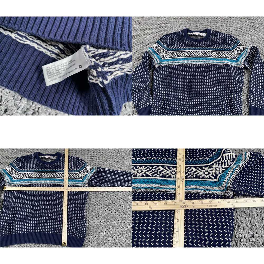 Merona Preppy Birdseye Pattern Sweater Adult XL D… - image 4