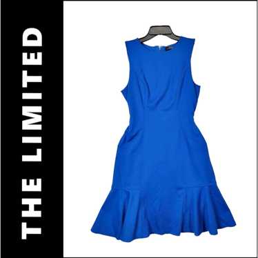 Vintage The Limited Dress Blue Size 2 Stretch Wom… - image 1