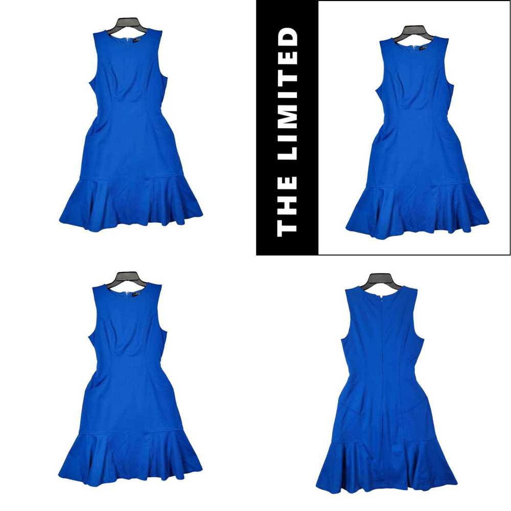 Vintage The Limited Dress Blue Size 2 Stretch Wom… - image 4