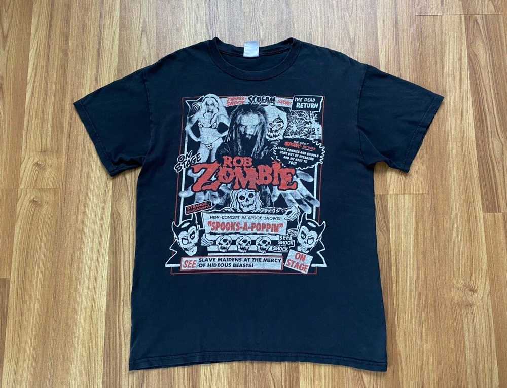 Band Tees × Rock T Shirt × Vintage Y2K Rob Zombie… - image 1