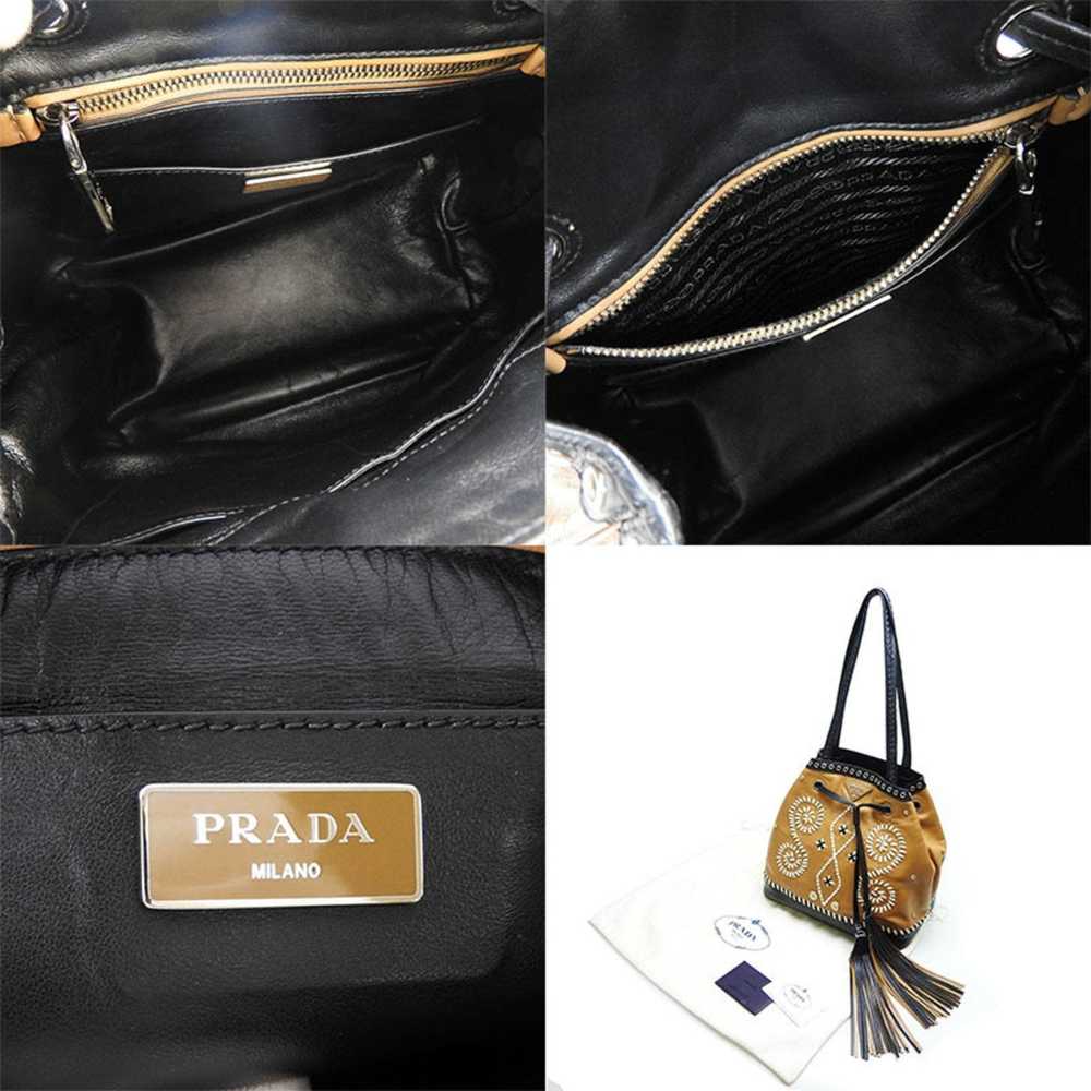 Prada PRADA tote bag soft calf leather B5061E lad… - image 7