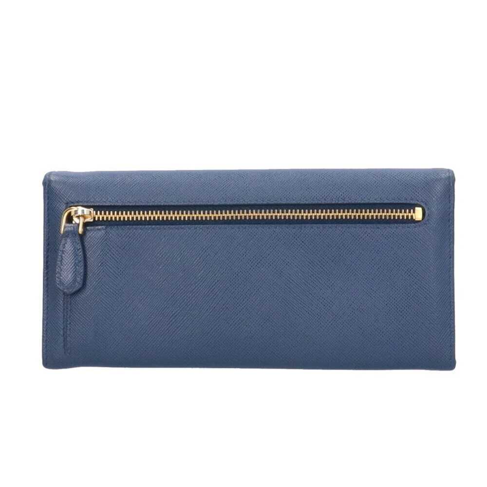Prada PRADA Saffiano Long Wallet Leather 1M1132 W… - image 3