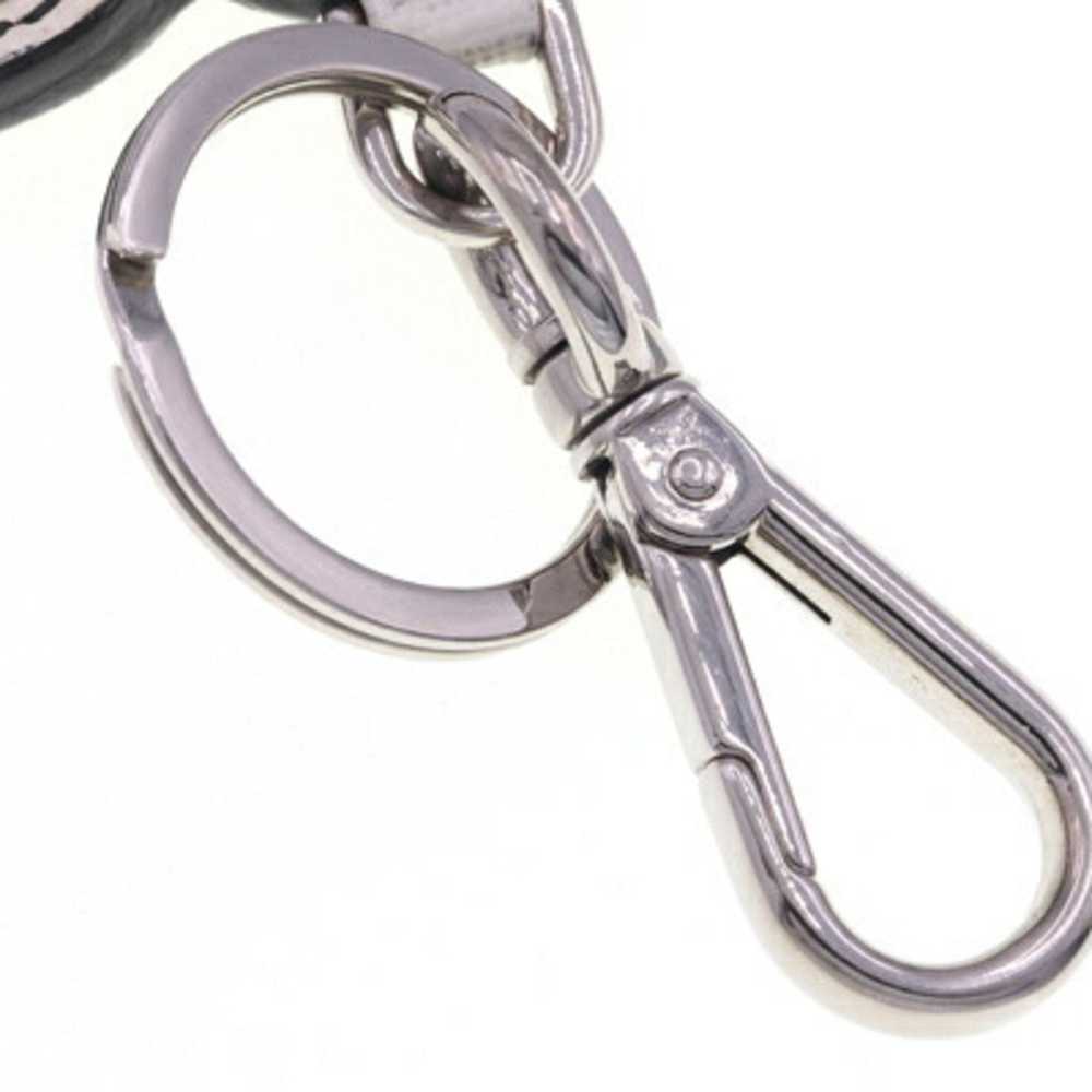 Prada PRADA Keychain M8441M White Leather Key Rin… - image 3