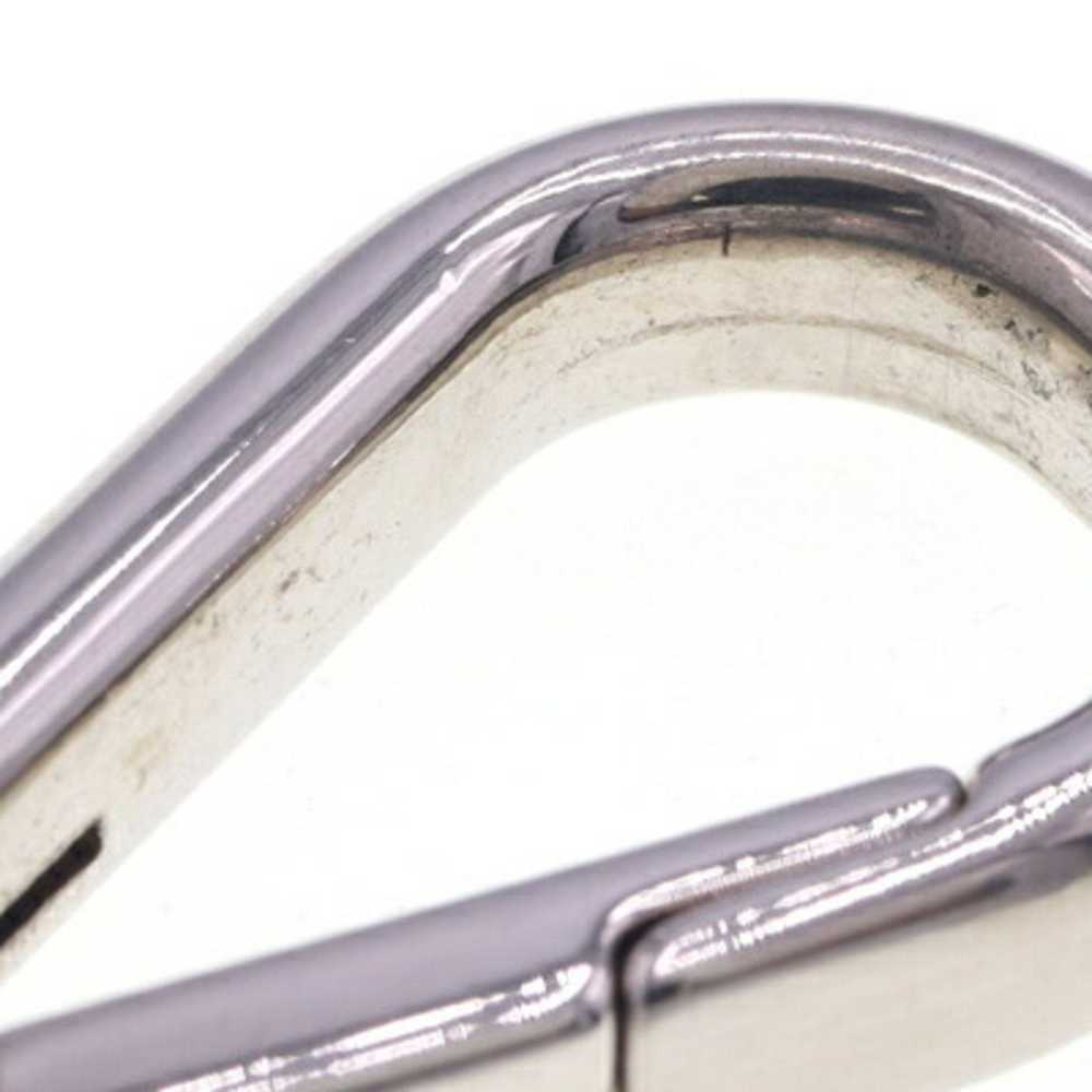 Prada PRADA Keychain M8441M White Leather Key Rin… - image 6