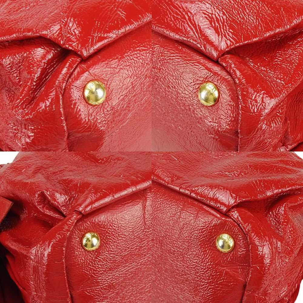 Prada PRADA handbag shoulder strap patent enamel … - image 4