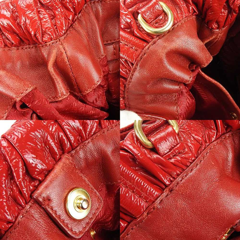 Prada PRADA handbag shoulder strap patent enamel … - image 9