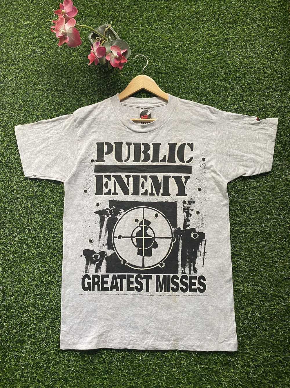 Public Enemy × Rap Tees × Vintage Vintage Public … - image 1