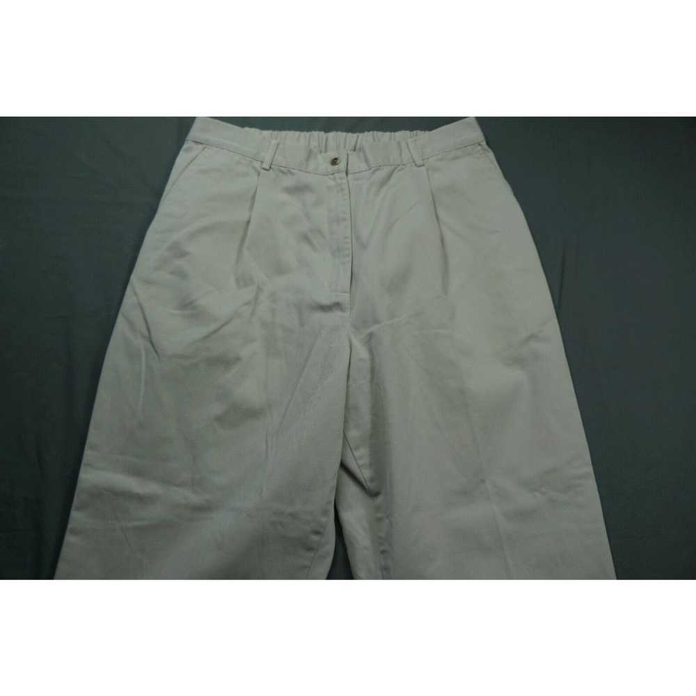 Vintage LL Bean Women's Chino Pants w/ Comfort Fl… - image 2