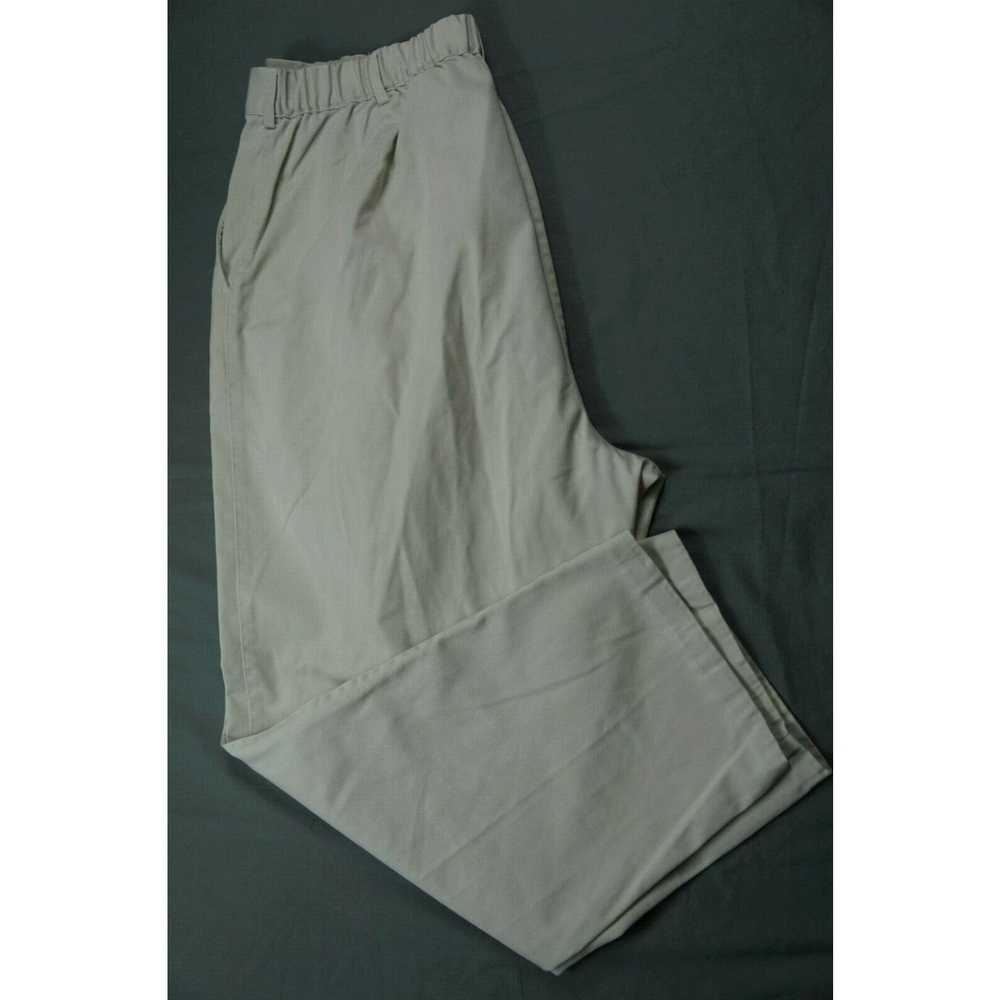 Vintage LL Bean Women's Chino Pants w/ Comfort Fl… - image 3