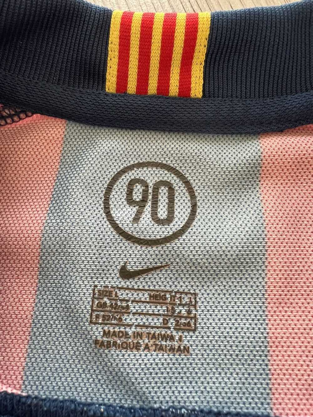 F.C. Barcelona × Nike × Soccer Jersey Rare vintag… - image 4