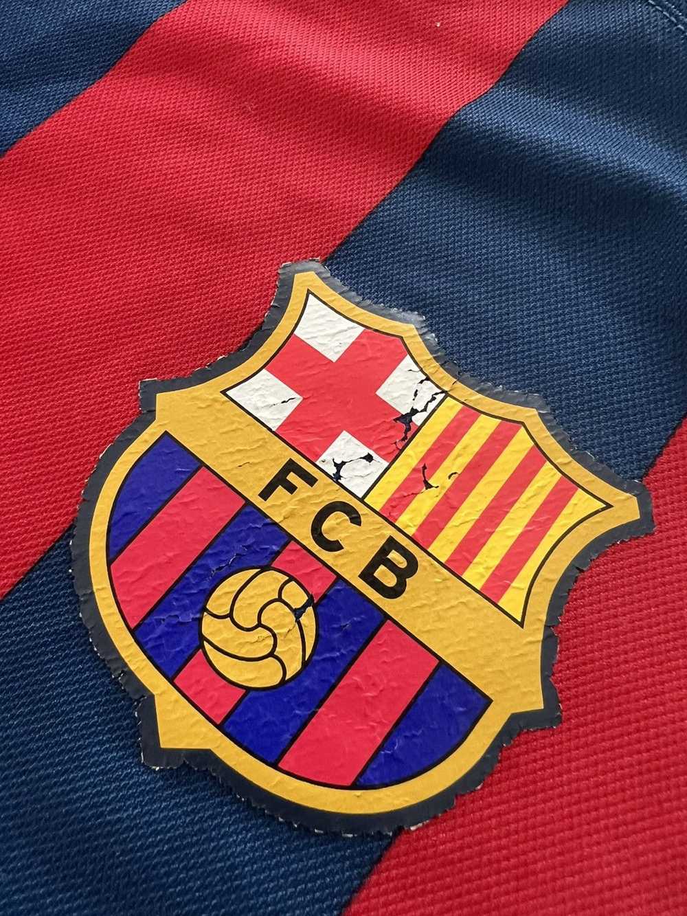 F.C. Barcelona × Nike × Soccer Jersey Rare vintag… - image 7