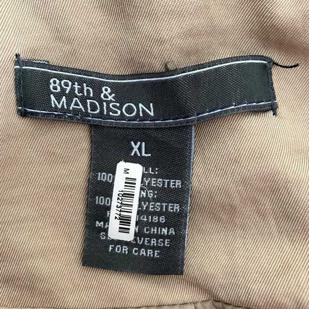 Vintage 89th & Madison Womens Suit Jacket Beige N… - image 3