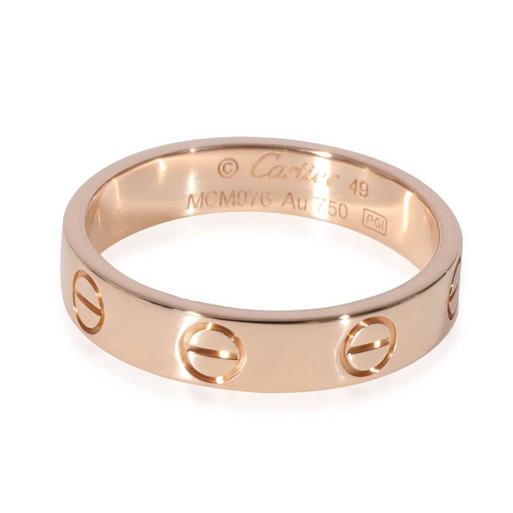Cartier Cartier Love Wedding Band in 18k Rose Gold - image 1