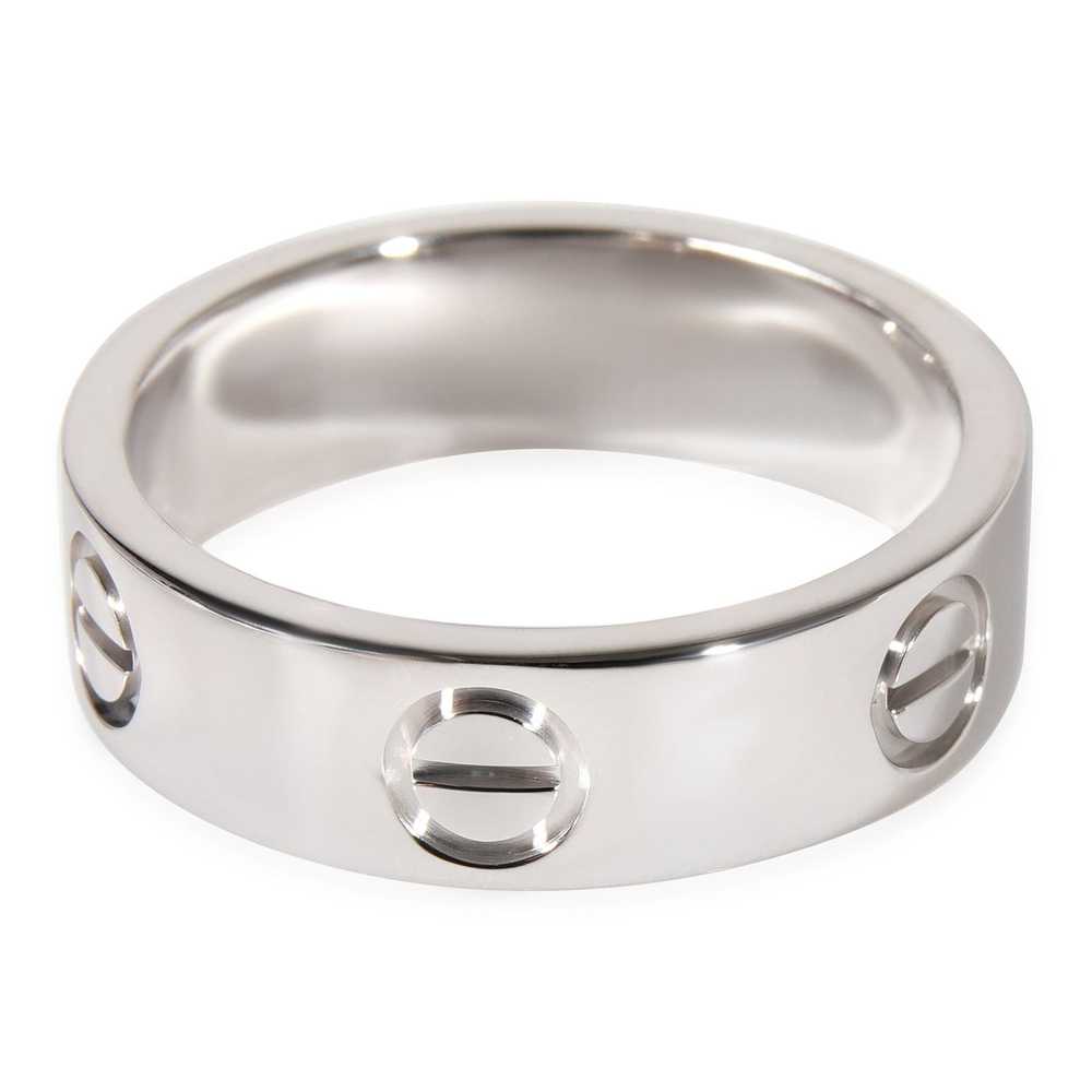 Cartier Cartier Love Ring in 18k White Gold - image 2