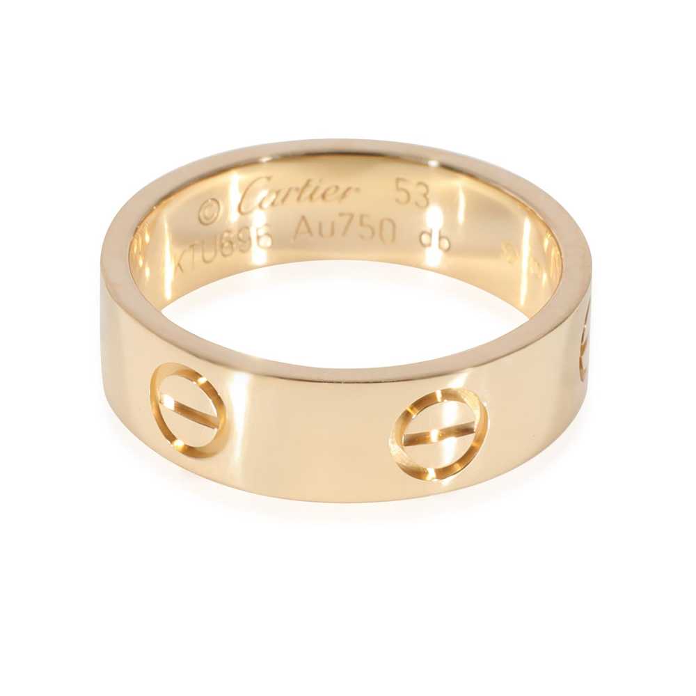 Cartier Cartier Love Ring in 18k Yellow Gold - image 1