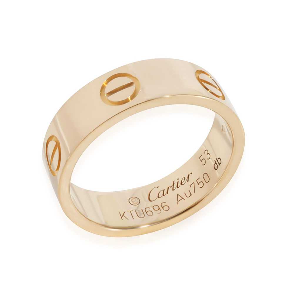 Cartier Cartier Love Ring in 18k Yellow Gold - image 6