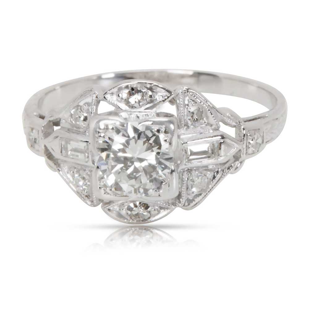 Cartier Vintage 0.50ct F VS1 Diamond Engagement R… - image 1