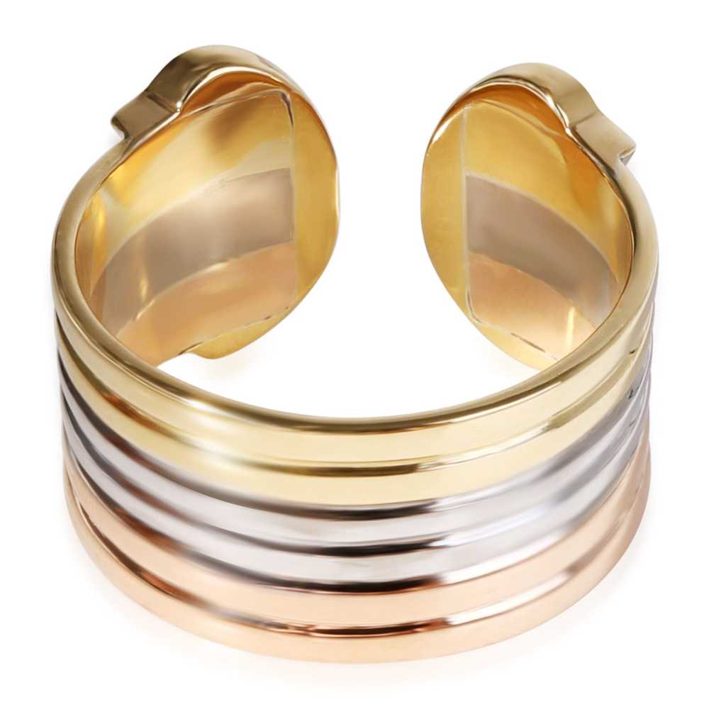 Cartier Vintage C De Cartier Ring in 18K Three To… - image 3