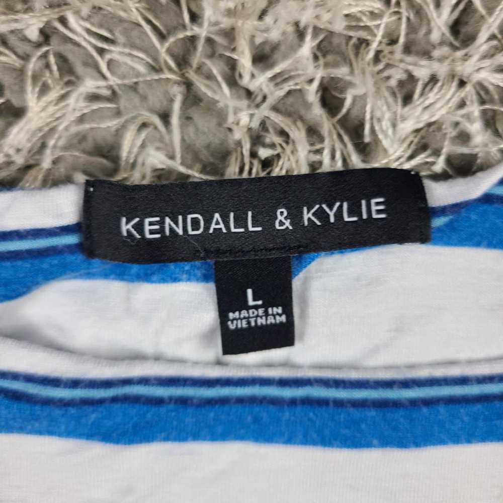 Kendal And Kylie Kendall + Kylie striped crop top - image 2