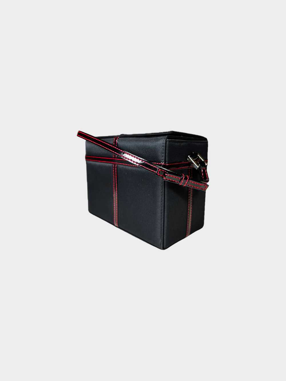 Christian Dior 2006 Black Ribbon Box Vanity Bag - image 2