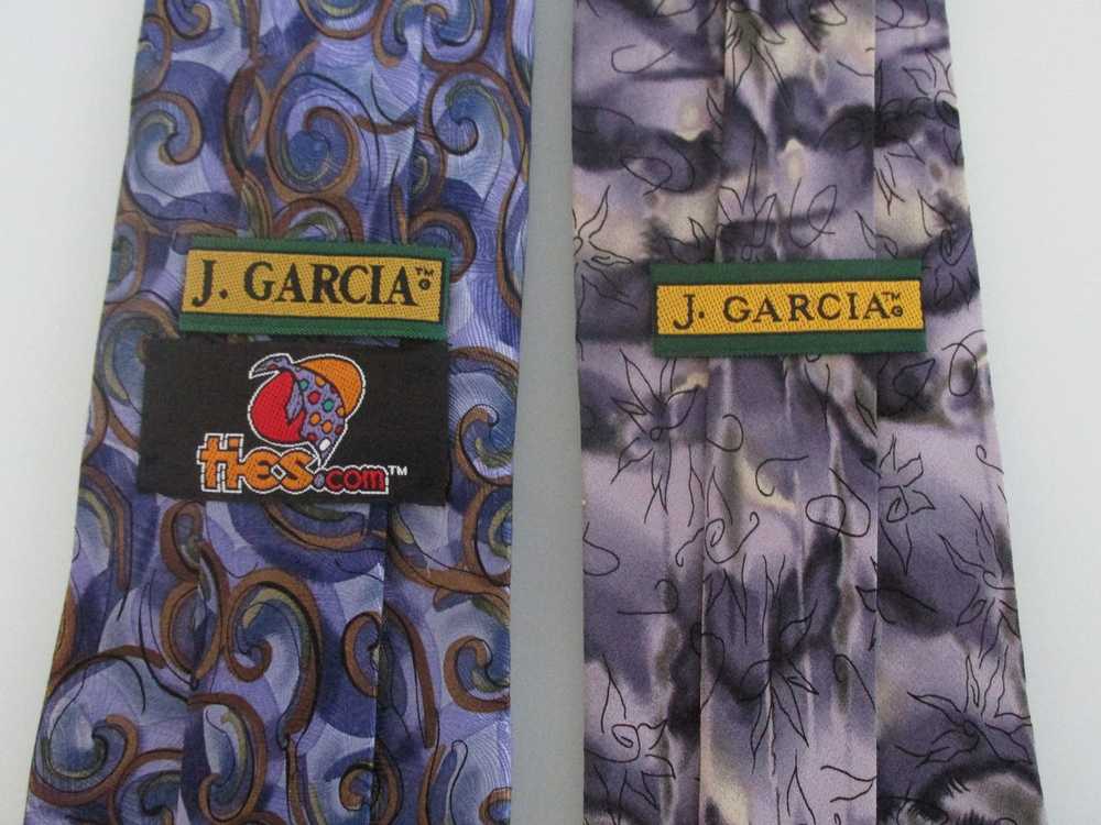 Vintage J. Garcia Vintage/Early Men's Silk Ties L… - image 4