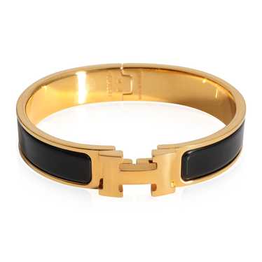 Hermes Hermès Clic H Bracelet in Black