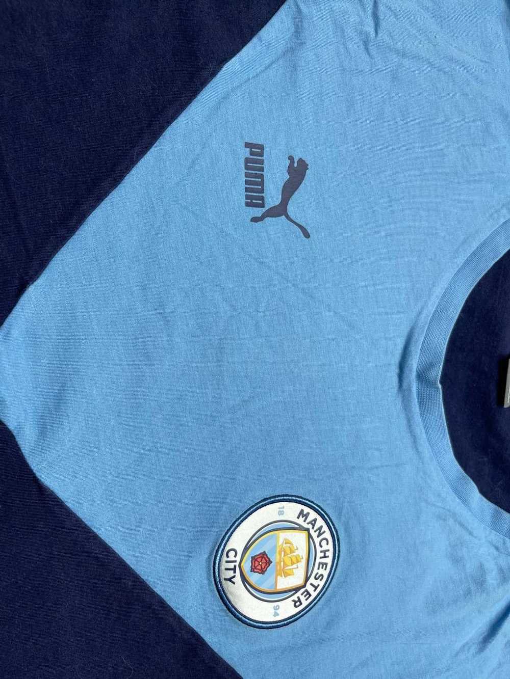 Puma × Soccer Jersey × Vintage Manchester City 20… - image 5