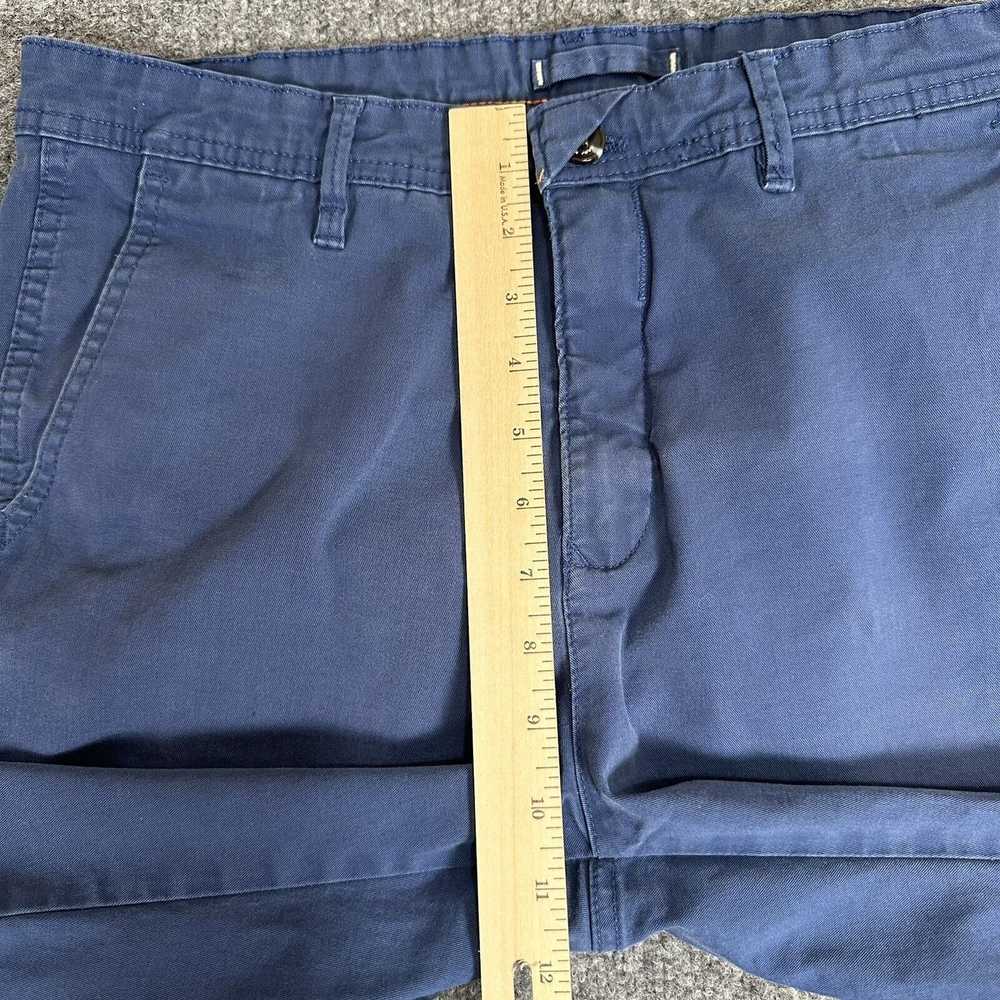 Zara Zara Man Shorts Mens 32 Blue Chino Flat Fron… - image 6