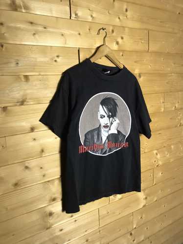 Marilyn Manson × Rock T Shirt × Vintage Vintage M… - image 1