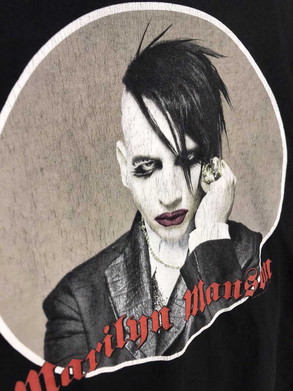 Marilyn Manson × Rock T Shirt × Vintage Vintage M… - image 4
