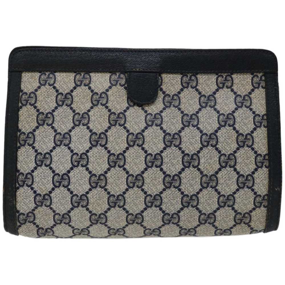 Gucci GUCCI GG Supreme Sherry Line Clutch Bag PVC… - image 2