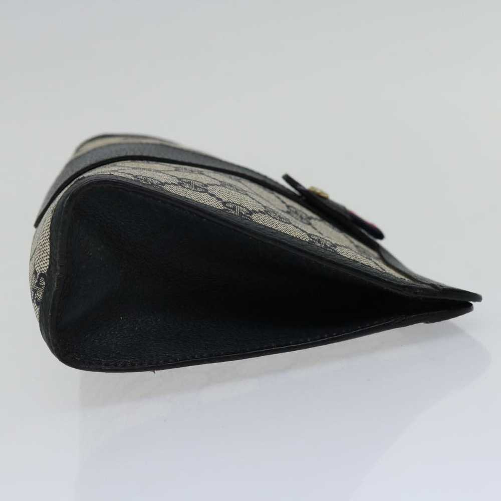 Gucci GUCCI GG Supreme Sherry Line Clutch Bag PVC… - image 4